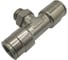 Тройник цанговый Контактная Механика G1/4, трубка 12мм KEMB12-02G-A 2