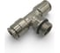 Тройник цанговый Контактная Механика G3/8, трубка 10мм KEMB10-03G-A 1