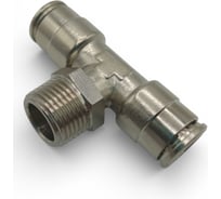 Тройник цанговый Контактная Механика 3/8, трубка 10мм KEMB10-03P-A