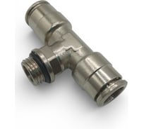 Тройник цанговый Контактная Механика G1/4, трубка 10мм KEMB10-02G-A