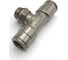 Тройник цанговый Контактная Механика G1/4, трубка 10мм KEMB10-02G-A 2