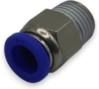 Фитинг цанговый прямой Контактная Механика KZPC08-02P 1/4, трубка 8мм