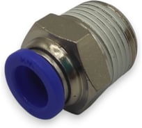 Фитинг цанговый прямой Контактная Механика KZPC08-03P 3/8, трубка 8мм