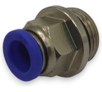 Фитинг цанговый прямой Контактная Механика G3/8, трубка 8мм KZPC08-03G