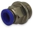 Фитинг цанговый прямой Контактная Механика G3/8, трубка 8мм KZPC08-03G 1