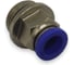 Фитинг цанговый прямой Контактная Механика G3/8, трубка 8мм KZPC08-03G 2