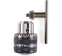 Патрон METALLICA ключевой Optima 1.5-13 мм, 1/2-20UNF, в блистере 193516