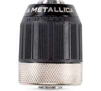 Патрон METALLICA быстрозажимной 2-муфты мет/пласт. Ultra 0.8-10 мм, 3/8-24UNF, с замком, в тубе 193233