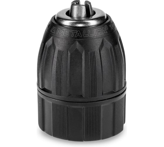 Патрон METALLICA быстрозажимной 2-пласт. муфты Optima 2.0-13 мм, 3/8-24UNF, без замка, в коробке 193158