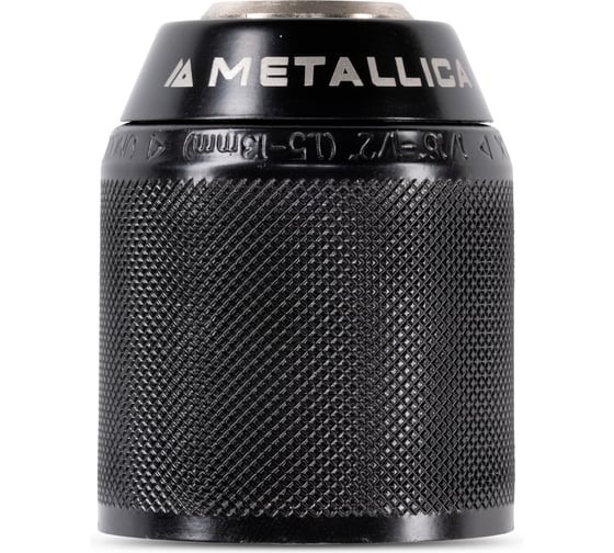 Патрон METALLICA быстрозажимной 1-мет. муфта Ultra 2.0-13 мм, 1/2-20UNF, Карбид-W, c замком, в тубе 193134