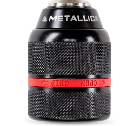 Патрон METALLICA быстрозажимной 2-муфты цельномет. Ultra 2.0-13 мм, 1/2-20UNF, с замком, в блистере 194278