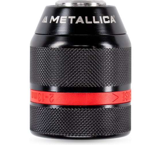 Патрон METALLICA быстрозажимной 2-муфты мет/мет. Optima 2.0-13 мм, 1/2-20UNF, без замка, блистер 193264