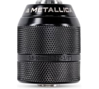 Патрон METALLICA быстрозажимной 2-муфты цельномет. Ultra 0.8-10 мм, 3/8-24UNF, с замком, в тубе 193271