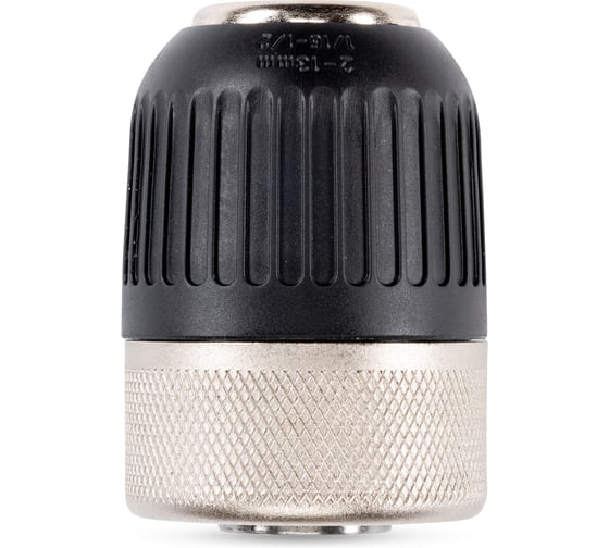 Патрон METALLICA быстрозажимной 2-муфты мет/пласт. Optima 2.0-13 мм, М12х1.25, без замка, в коробке 193226