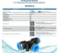 Фитинг пневматический ArTorq 6мм Т-образный цанговый набор 10 шт. FA-PUT6-set10 3