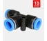 Фитинг пневматический ArTorq 8мм Т-образный цанговый, набор 10 шт. FA-PUT8-set10 1