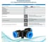 Фитинг пневматический ArTorq 10мм Т-образный цанговый, набор 10 шт. FA-PUT10-set10 3