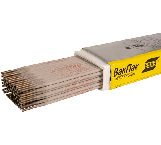Сварочные электроды ESAB OK 61.30P 2.5х350мм 0.9кг VacPac 61P0253WK0