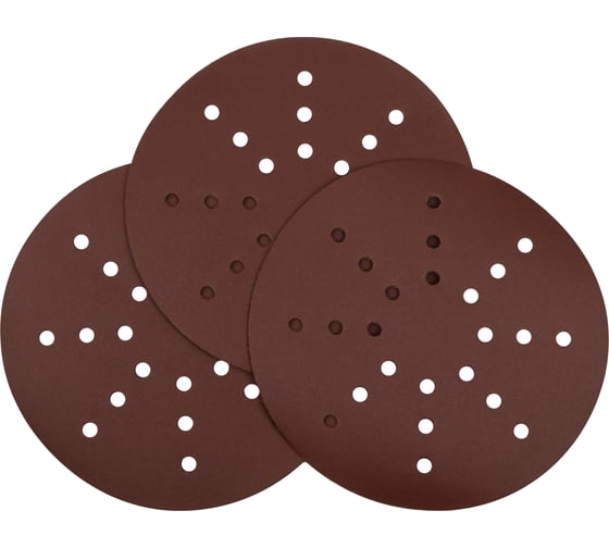 Круг шлифовальный DLT GrandFlex RED 225мм, 240, 10шт, (на бумаге,оксид алюминия) 4512