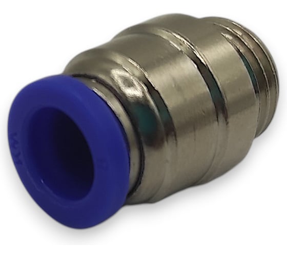 Фитинг цанговый прямой Контактная Механика G1/4, трубка 8мм KZPOC08-02G