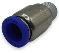 Фитинг цанговый прямой Контактная Механика 1/8, трубка 8мм KZPOC08-01P