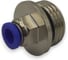 Фитинг цанговый прямой Контактная Механика G1/2, трубка 6мм KZPC06-04G 1