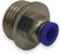 Фитинг цанговый прямой Контактная Механика G1/2, трубка 6мм KZPC06-04G 2