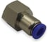 Фитинг цанговый прямой Контактная Механика G1/4, трубка 6мм KZPCF06-02G 2