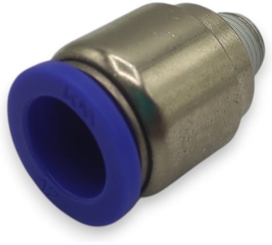 Фитинг цанговый прямой Контактная Механика 1/8, трубка 12мм KZPOC12-01P