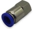 Фитинг цанговый прямой Контактная Механика G1/4, трубка 10мм KZPCF10-02G 1