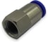 Фитинг цанговый прямой Контактная Механика G1/4, трубка 10мм KZPCF10-02G 3