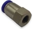 Фитинг цанговый прямой Контактная Механика G1/8, трубка 10мм KZPCF10-01G 4
