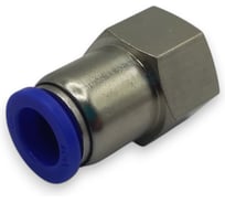 Фитинг цанговый прямой Контактная Механика G3/8, трубка 10мм KZPCF10-03G