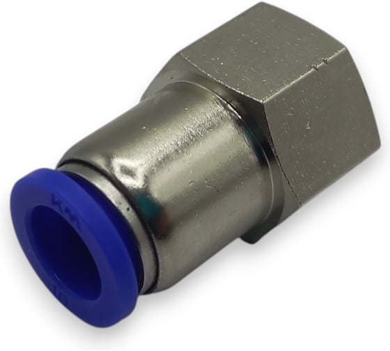 Фитинг цанговый прямой Контактная Механика 3/8, трубка 10мм KZPCF10-03P
