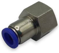 Фитинг цанговый прямой Контактная Механика 3/8, трубка 8мм KZPCF08-03P