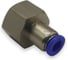 Фитинг цанговый прямой Контактная Механика G3/8, трубка 6мм KZPCF06-03G 2