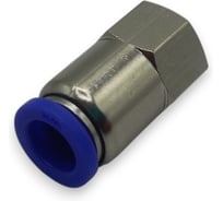 Фитинг цанговый прямой Контактная Механика G1/8, трубка 8мм KZPCF08-01G