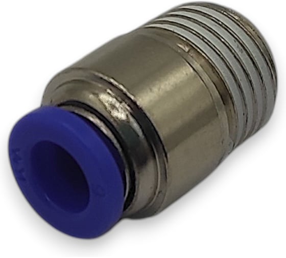 Фитинг цанговый прямой Контактная Механика 1/4, трубка 6мм KZPOC06-02P