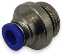 Фитинг цанговый прямой Контактная Механика G3/8, трубка 6мм KZPOC06-03G