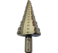 Сверло ступенчатое 7-40.5 мм, HSS Co5 ФТ 111038