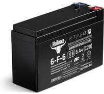 Аккумуляторная батарея 6-F-6 (12V6A/H C20) Rutrike 026244