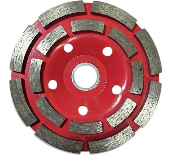 Чашка алмазная двухрядная шлифовальная REALTOOLS 100 мм RTL-DCR-100