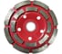 Чашка алмазная двухрядная шлифовальная REALTOOLS 100 мм RTL-DCR-100 1