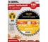 Диск пильный Diamond Industrial по дереву 190х30/20/16 мм Z=36 ATB Wood DILITE DIDDDL190Z36 2