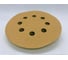 Шлифовальный круг Interflex Gold 125мм на липучке, 8 отверстий, Р80 3127803008-100 3