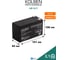 Аккумулятор PER4MANCE KOLBEN 12В 7Ач 151x65x100 мм HR 12-7 P4F 3