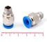 Пневмофитинг цанговый прямой HIMPT с наружной резьбой PC 8-01 (R1/8) 10 шт 00-00026395 3