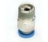 Пневмофитинг цанговый прямой HIMPT с наружной резьбой PC 4-01 (R1/8) 10 шт 00-00026397 4