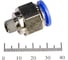Пневмофитинг цанговый прямой HIMPT с наружной резьбой PC 12-01 (R1/8) 10 шт 00-00026404 2