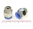 Пневмофитинг цанговый прямой HIMPT с наружной резьбой PC 12-03 (R3/8) 10 шт 00-00026406 2